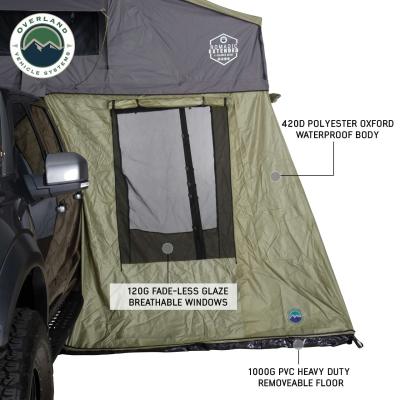 Nomadic 4 Roof Top Tent Annex - 4 Person Roof Top Tent Annex Overland Vehicle Systems