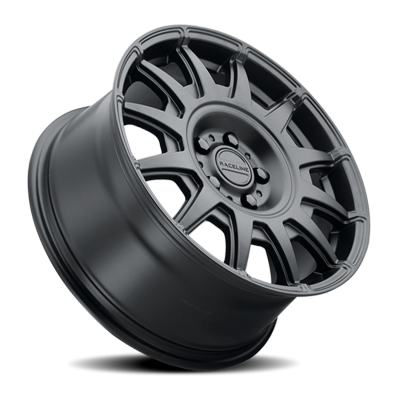 Aluminum Wheels 17x8 Aero 401B Satin Black Multi Spoke 40 Offset 5 on 100 Bolt Pattern 72.62 Bore Raceline