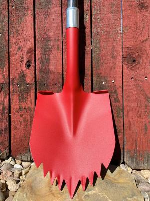 Shovel Red Textured Head/Black Handle Krazy Beaver