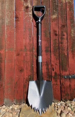 Shovel Silver Vein Head/Black Handle Krazy Beaver