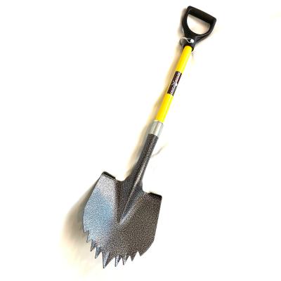 Shovel Silver Vein Head/Yellow Handle Krazy Beaver