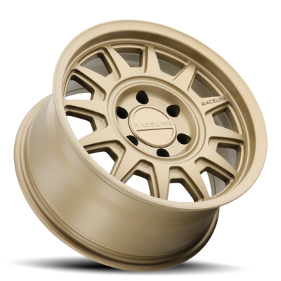 Aluminum Wheels 16x8 Aero HD 952BZ Satin Bronze Gold -6 Offset 6 on 114.3 Bolt Pattern 66.1 Bore Raceline