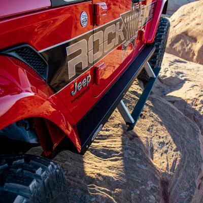 Jeep JL Side Step Sliders For 24-25 Wrangler JL 4 Door Models Drivers Side Sub Part Rock Slide Engineering