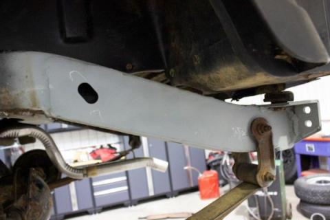 Rust Buster 1987-1995 Jeep Wrangler YJ Rear Shackle Mount Frame Section RB2002
