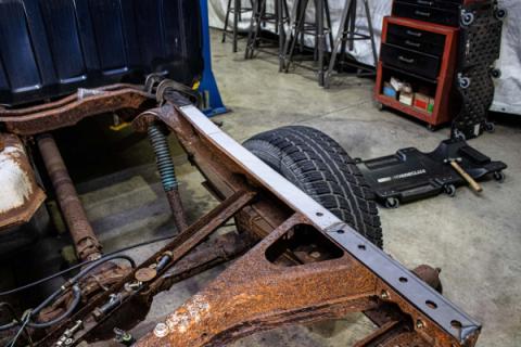 Rust Buster 1988-1998 Chevy & GMC C/K 1500 & 2500 6FT Bed Rear Over-Axle Frame Section RB7304