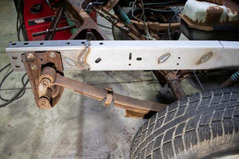 Rust Buster 1988-1998 Chevy & GMC C/K 1500 & 2500 6FT Bed Rear Over-Axle Frame Section RB7304