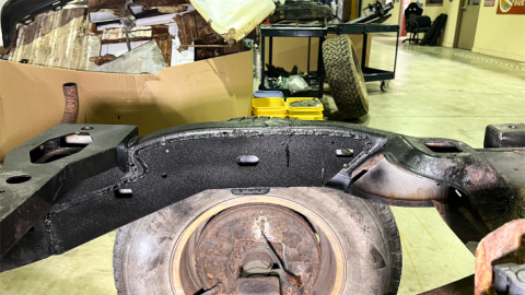Rust Buster 2004-2012 GM Colorado & Canyon Crew Cab Rear Over Axle Frame Section RB7502