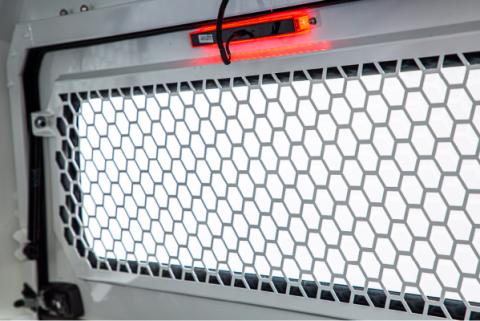Rear Window Security Screen Mid-Size EVO, EVOa, and EVOc Applications SmartCap Fits Caps w/Serial Number's ending in NA