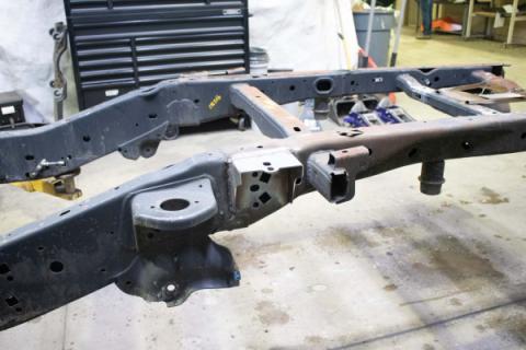 Front Bed Mount Driver Side For 09-14 Ford F-150 Crew Cab Rust Buster Frameworks