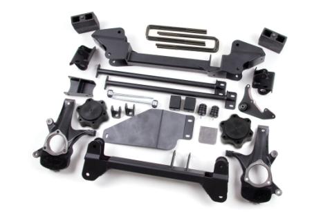99-06 K1500 00-06 Silverado/Sierra 1500 6 Inch Torsion Bar Drop Lift Kit No Shocks Zone Offroad