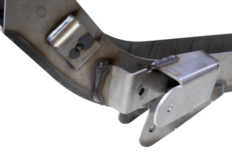Rust Buster 2004-2006 Jeep Wrangler Unlimited LJ Rear Frame Control Arm Section RB4058