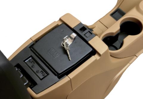 Console Safe - 11-18 Wrangler JK w/ Factory Console Black Tuffy Security Products
