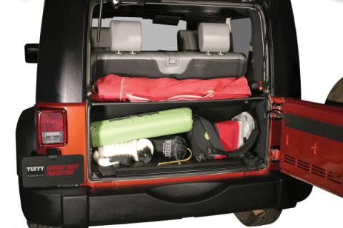 Standard Cargo Enclosure - 07-10 Wrangler JK Black Tuffy Security Products
