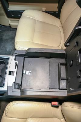 Console Safe - 11-16 F-250/350/450/550 Super Duty w/ Flow-Thru Console Black Tuffy Security Products