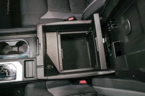 Console Safe - 14-21 Tundra w/ Fixed Center Console Black Tuffy Security Products