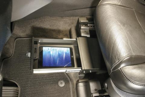 Front Underseat Drawer - 11-21 Explorer {Exc. Limited, Sport, ST} w/ Sufficient Mounting Space Black Tuffy Security Products