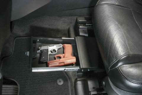 Front Underseat Drawer - 11-21 Explorer {Exc. Limited, Sport, ST} w/ Sufficient Mounting Space Black Tuffy Security Products