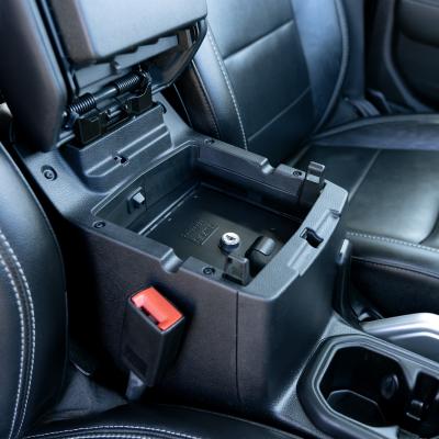 Console Safe - 20-22 Gladiator / 18-22 Wrangler JL w/ Factory Console Black Tuffy Security Products