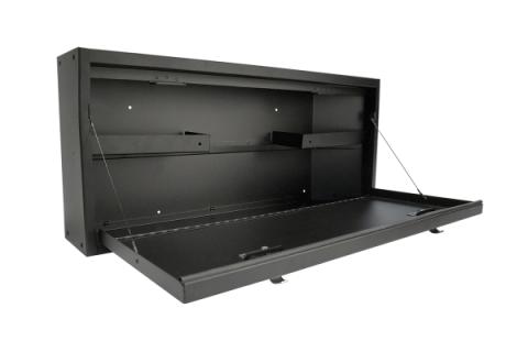Tailgate Lockbox - 18-22 Wrangler JL Standard Panel Black Tuffy Security Products
