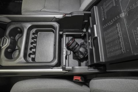 Console Safe 19-22 Ram 1500/2500/3500 w/ Fixed Floor Console w/o Sliding Console Trays with Cup Holder Lids Tuffy Security Products