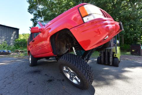 Jeep Grand Cherokee 5.0 Inch Pro Series 3 Link Long Arm Lift Kit 1993-1998 ZJ Clayton Off Road