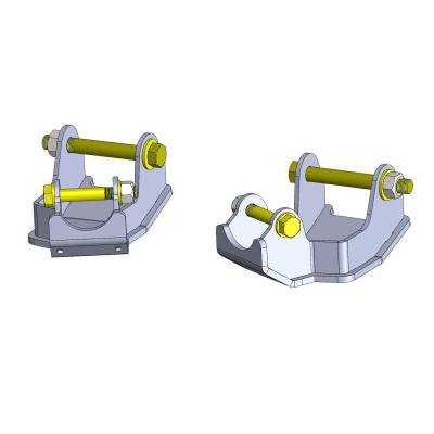 Jeep Wrangler Rear Bolt On Shock Bracket Control Arm Skids 2018+ JL Clayton Off Road