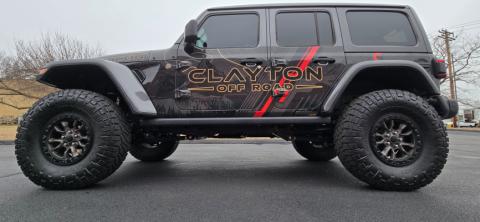 Jeep Wrangler Adjustable Rear Track Bar 18 and Up JL Clayton Off Road