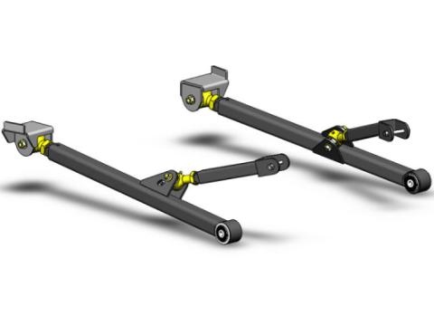 Jeep Wrangler Front Long Arm Upgrade Kit 04-06 LJ Clayton Off Road
