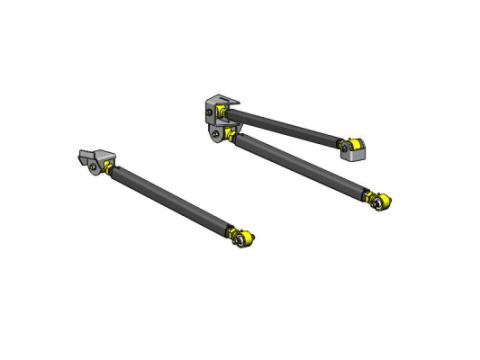 Jeep Wrangler Pro Series 3 Link Front Upgrade Kit 04-06 LJ Clayton Off Road