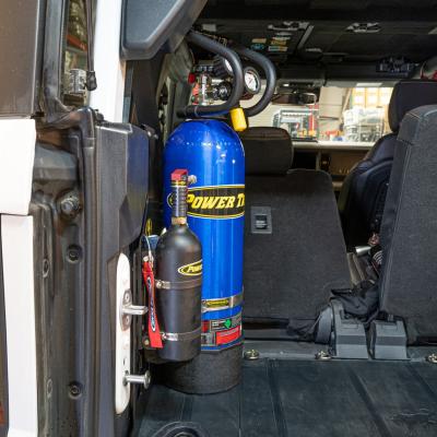 2 Door Bronco Plate Power Tank or Propane Tank Mount (6th Gen 2021-Present) Driver Side Power Tank