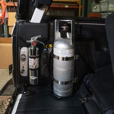 2 Door Bronco Plate Power Tank or Propane Tank Mount (6th Gen 2021-Present) Driver Side Power Tank