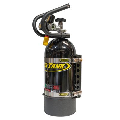 10, 15 lb COMP2 Bracket Black 6.9 Inch Diameter Power Tank