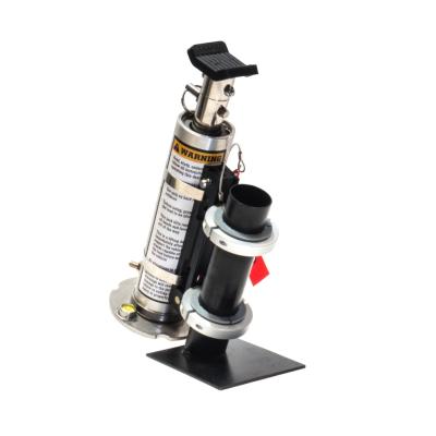 Fire Extinguisher Bracket with straps, Anodized Black Power Tank