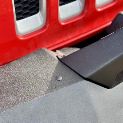 Appalachian Steel Mid Front Bumper With Winch Plate Wragnler JK Rock Slide Engineering