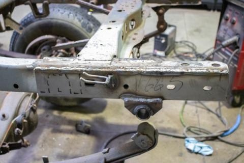 Rust Buster Rear Frame Repair Kit Driver Side For 1988-1995 Toyota Pickups RB7149