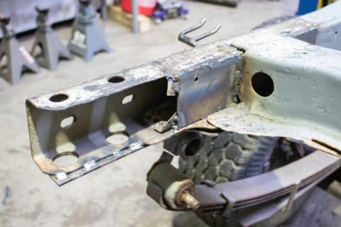 Rust Buster Rear Frame Repair Kit Driver Side For 1988-1995 Toyota Pickups RB7149