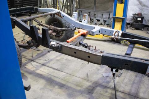 Rust Buster Center Frame Repair Kit Driver Side For 1988-1995 Toyota Pickups RB7152