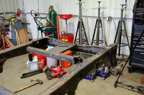 Rust Buster Rear Frame Crossmember For 2014-2019 GM Pickups RB7398