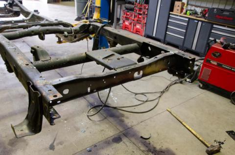 Rust Buster Rear Frame Crossmember For 2014-2019 GM Pickups RB7398