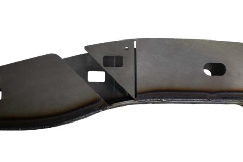 Rust Buster Over-Axle Frame Repair Kit Driver Side For 2006-2010 Hummer H3 RB7522