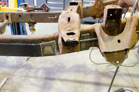 Rust Buster Leaf Spring Frame Repair Kit Driver Side For 2002-2008 Dodge Ram 1500 RB7714