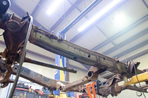 Rust Buster Front Frame Repair Kit Driver Side For 2002-2008 Ram 1500 RB7716