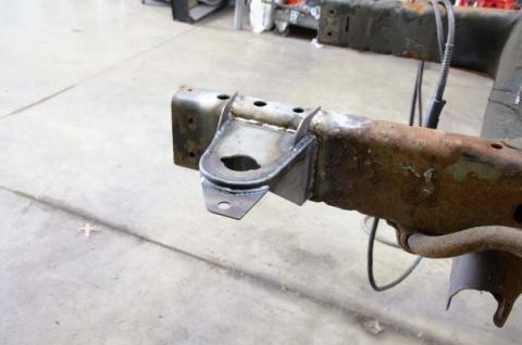 Rust Buster Core Support Mount Driver Side For 2002-2008 Dodge Ram 1500 RB7729