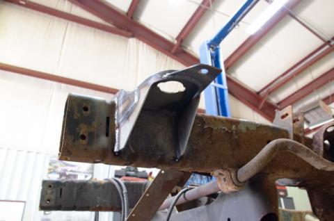 Rust Buster Core Support Mount Driver Side For 2002-2008 Dodge Ram 1500 RB7729