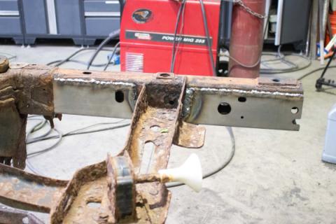 Rust Buster Rear Frame Repair Driver Side Kit For 2009-2024 Ram 1500 RB7730