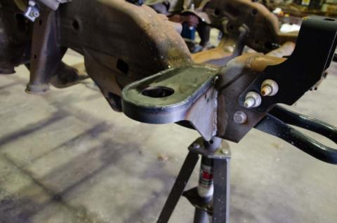 Rust Buster Core Support Mount Driver Side For 2011-2018 GM HD Pickups RB7834