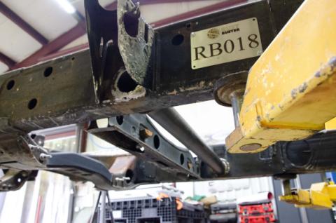 Rust Buster Center Frame Crossmember For 2011-2018 GM HD Pickups RB7841