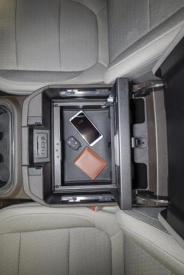 Console Safe 19-22 Silverado/Sierra 1500 {19 New Body Style} w/ Flow-Thru Console Black Tuffy Security Products