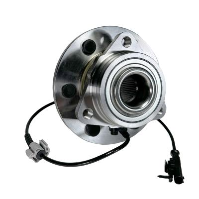 Yukon Front Unit Bearing &amp; Hub Assembly For 07-13 GM 1/2 Ton With ABS 6 Studs Yukon Gear &amp; Axle