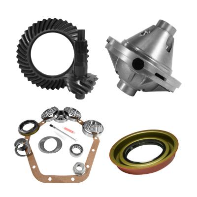 10.5 inch GM 14 Bolt 5.38 Rear Ring and Pinion Install Kit 30 Spline Positraction Yukon Gear &amp; Axle